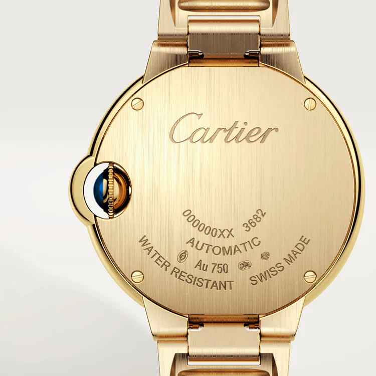 Cartier Ballon Bleu 18K Yellow Gold Lady's Watch - Image 2