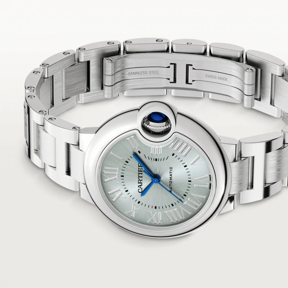 Cartier Ballon Bleu 33 mm Stainless steel Lady's Watch - Image 4