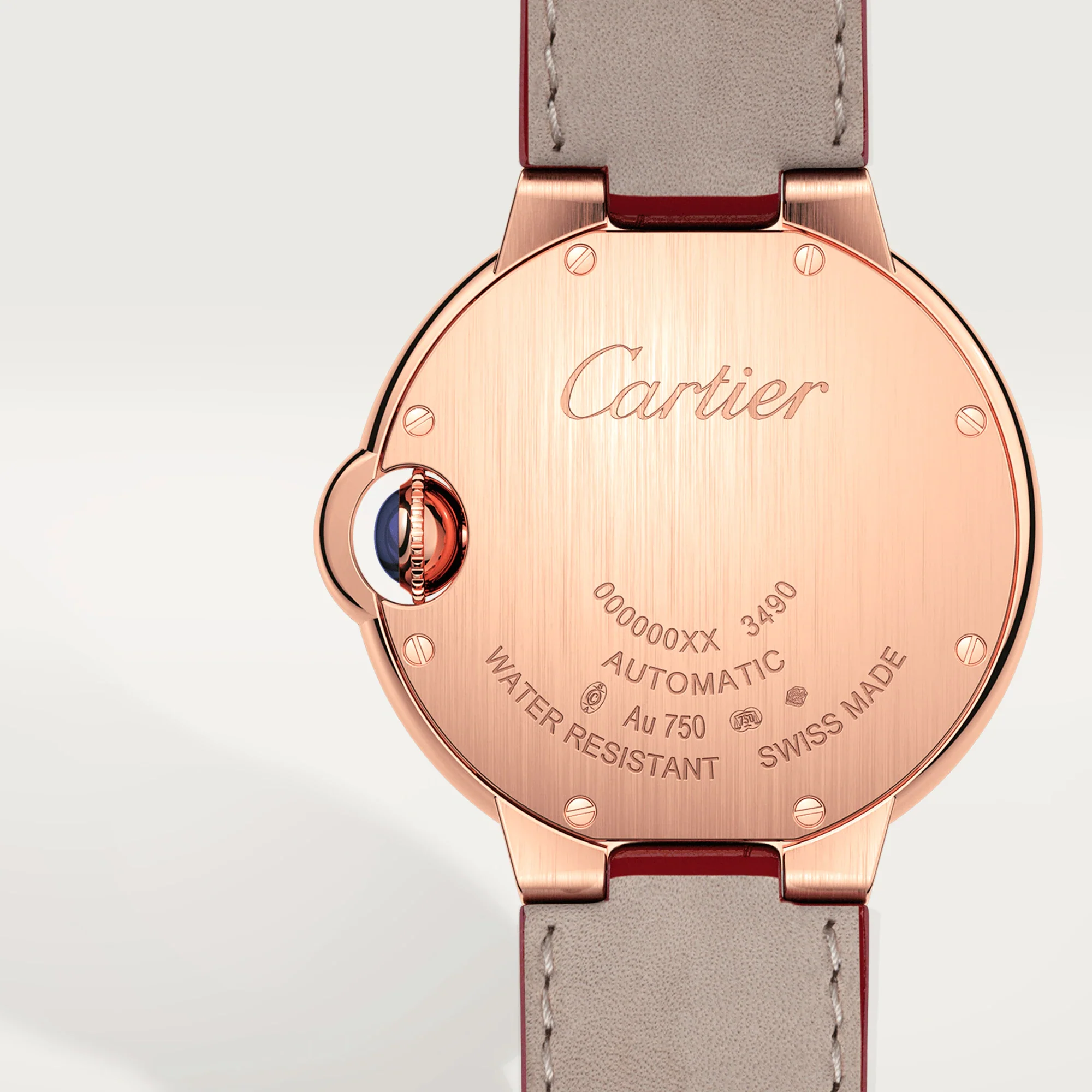 Cartier Ballon Bleu 33mm 18K Rose Gold & Diamonds Lady's Watch - Image 2