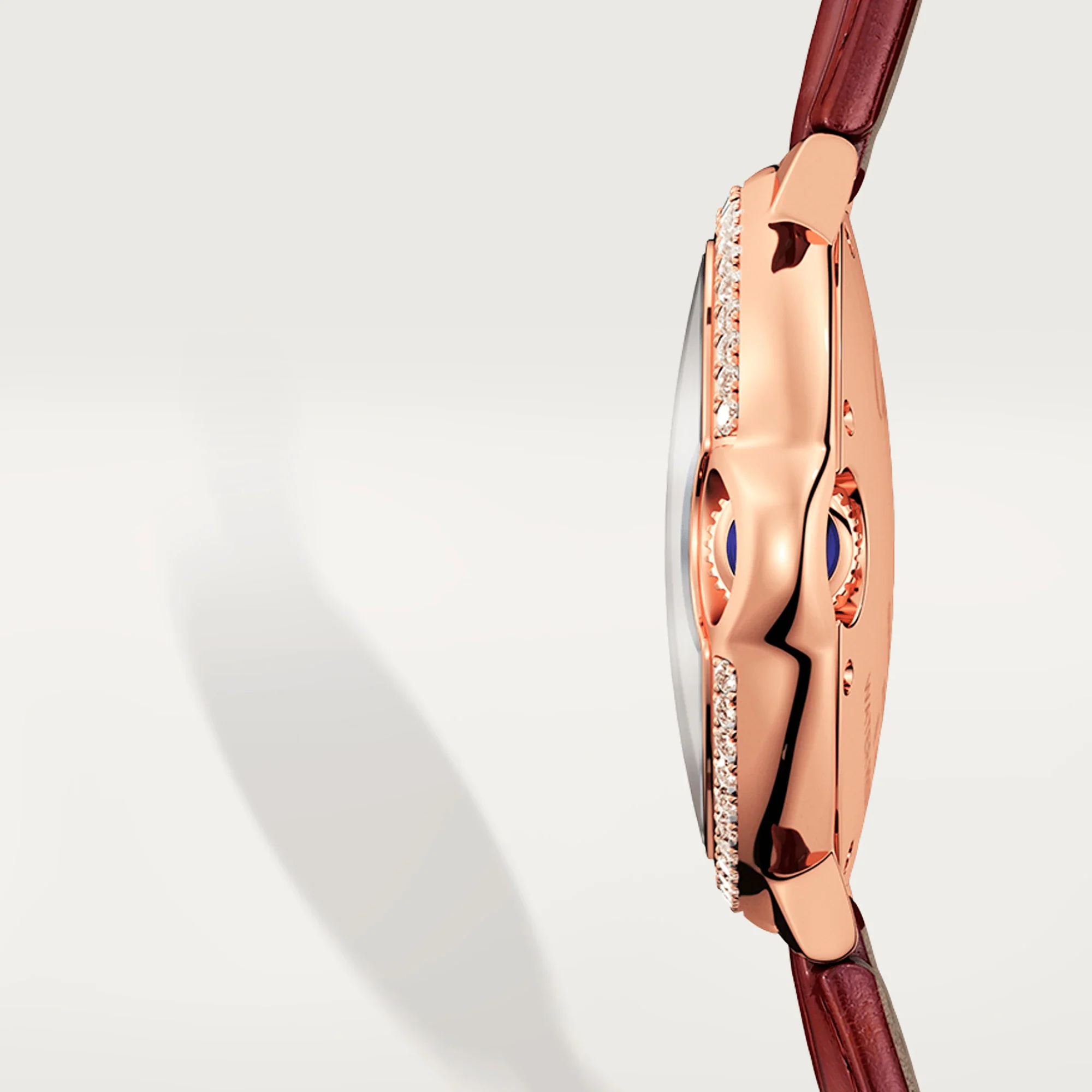 Cartier Ballon Bleu 33mm 18K Rose Gold & Diamonds Lady's Watch - Image 3