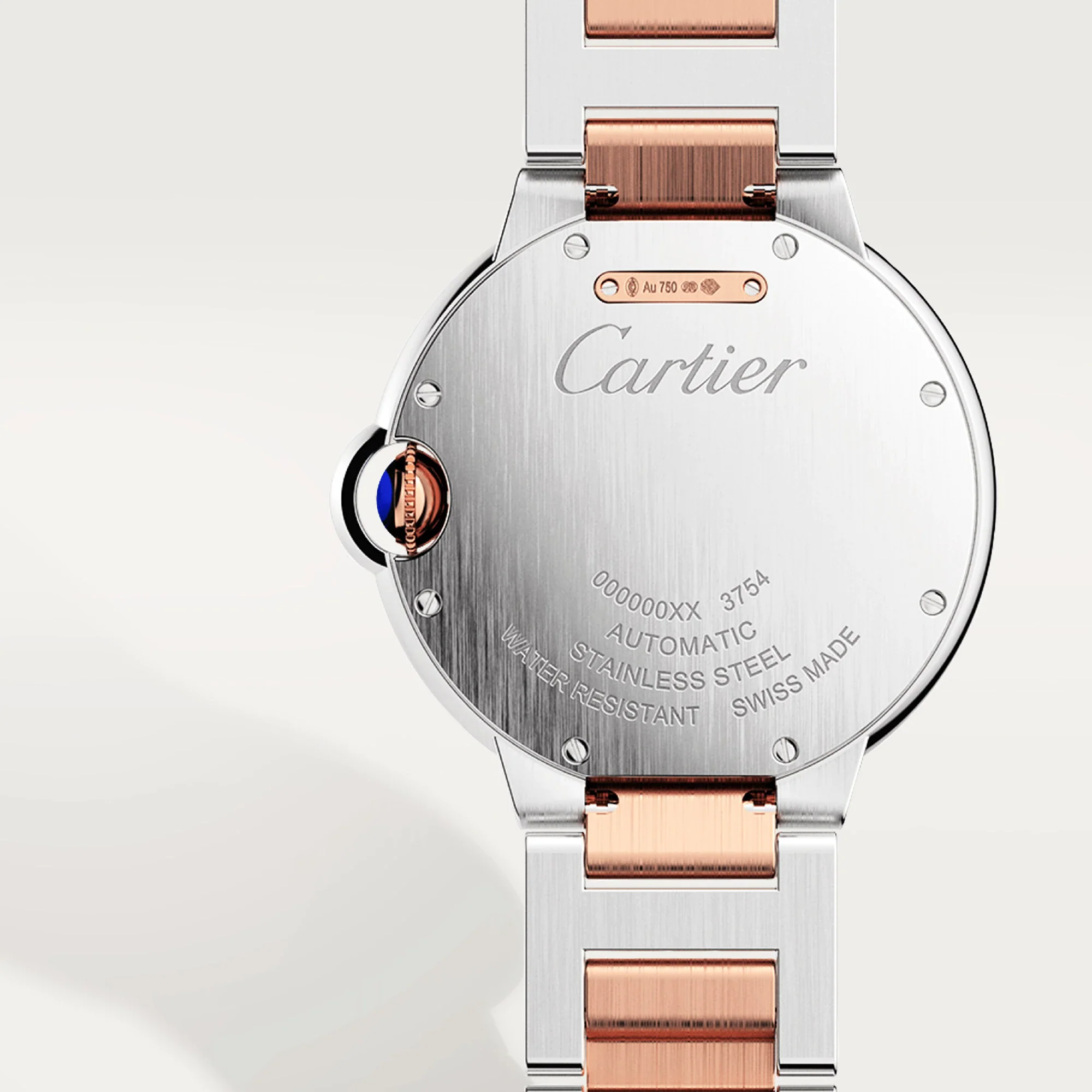 Cartier Ballon Bleu 36mm Stainless steel & Rose Gold Unisex Watch - Image 4