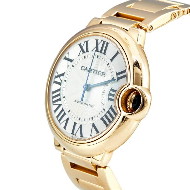 Cartier Ballon Bleu 36mm Yellow Gold  Unisex Watch - Image 3