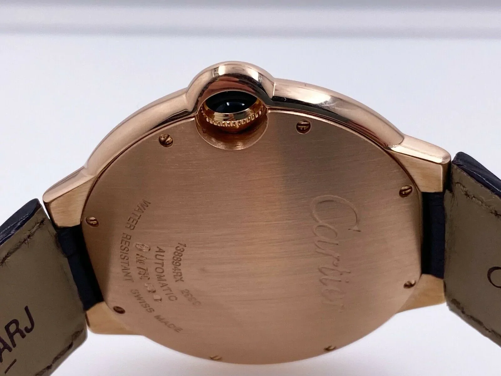 Cartier Ballon Bleu 42mm Rose Gold Men's Watch - Image 4