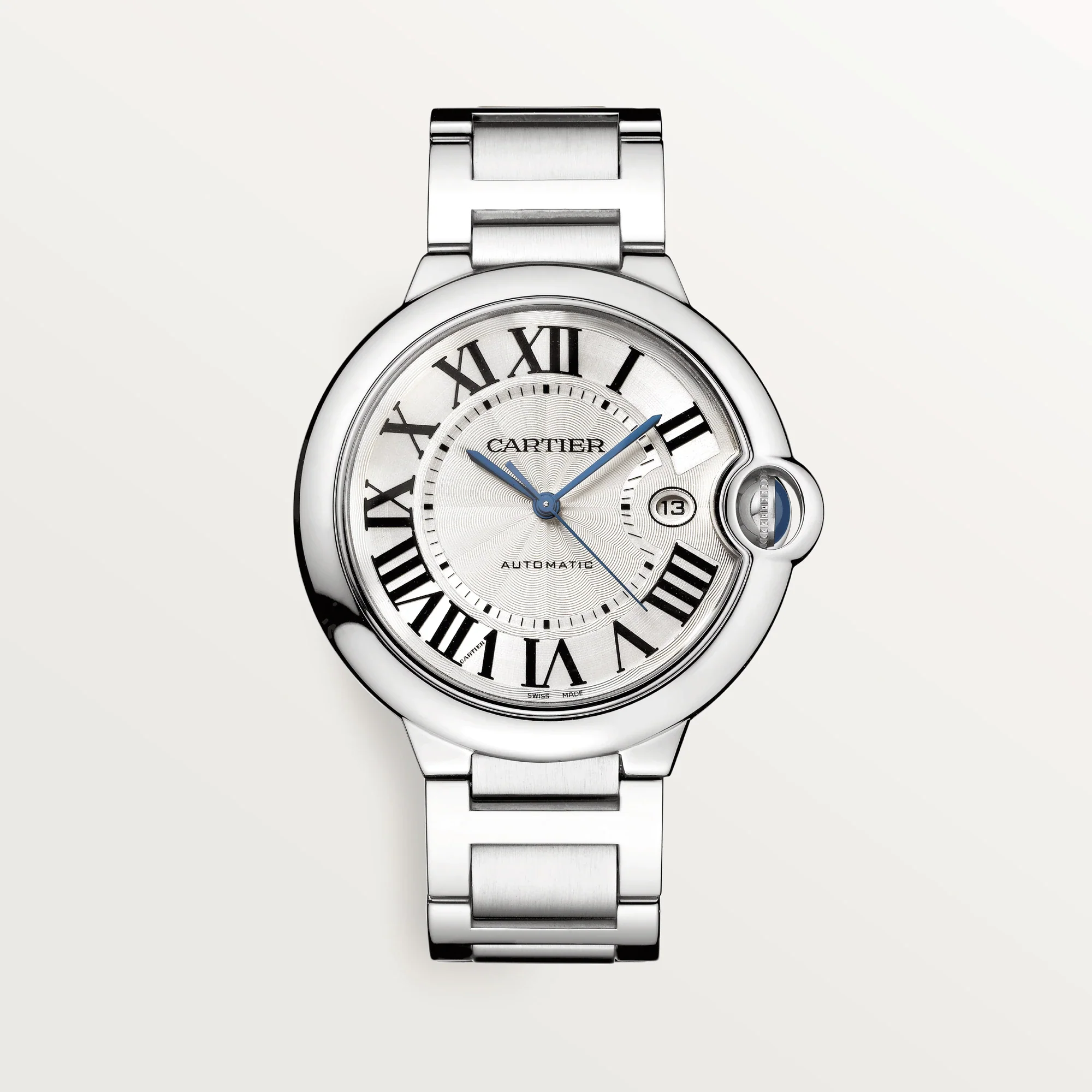 Cartier Ballon Bleu 42mm Stainless steel Men's Watch