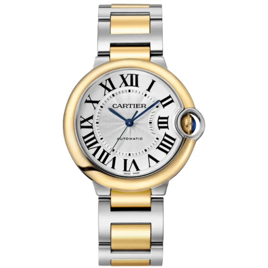 Cartier Ballon Bleu de Cartier Stainless Steel & 18K Yellow Gold Men's Watch