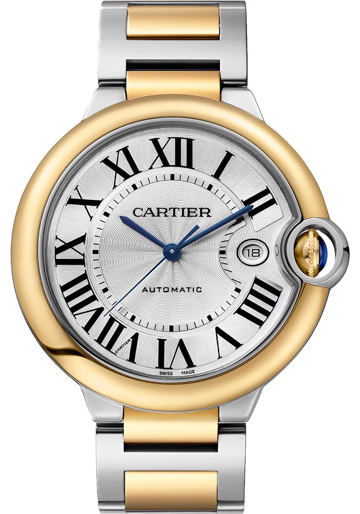 Cartier Ballon Bleu de Cartier Stainless steel & 18K Yellow Gold Men's Watch