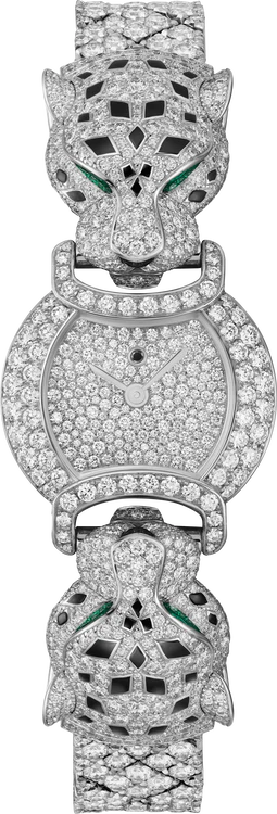 Cartier Panthère 18K White Gold & Diamonds Ladies Watch