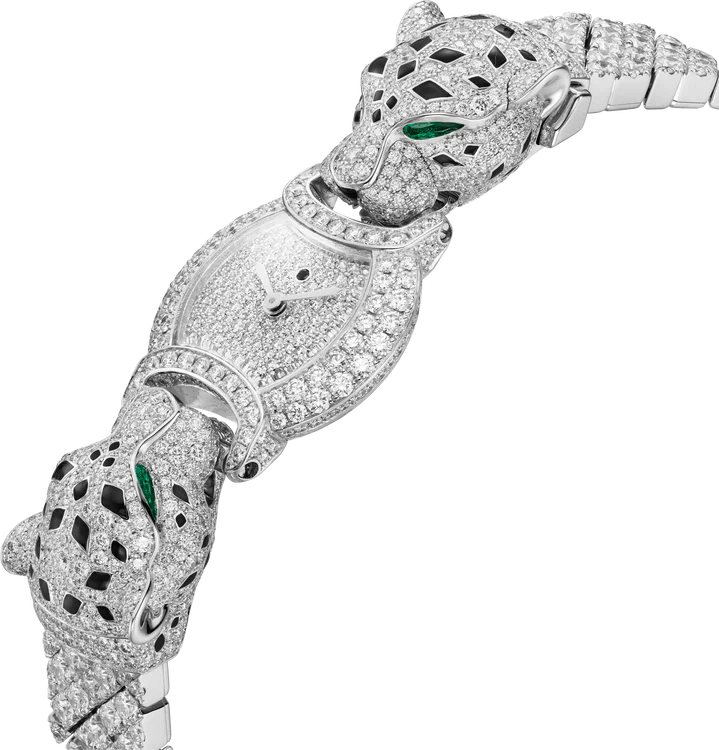 Cartier Panthère 18K White Gold & Diamonds Ladies Watch - Image 2