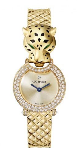 Cartier Panthere de Cartier 18K Yellow Gold & Diamonds Lady's Watch