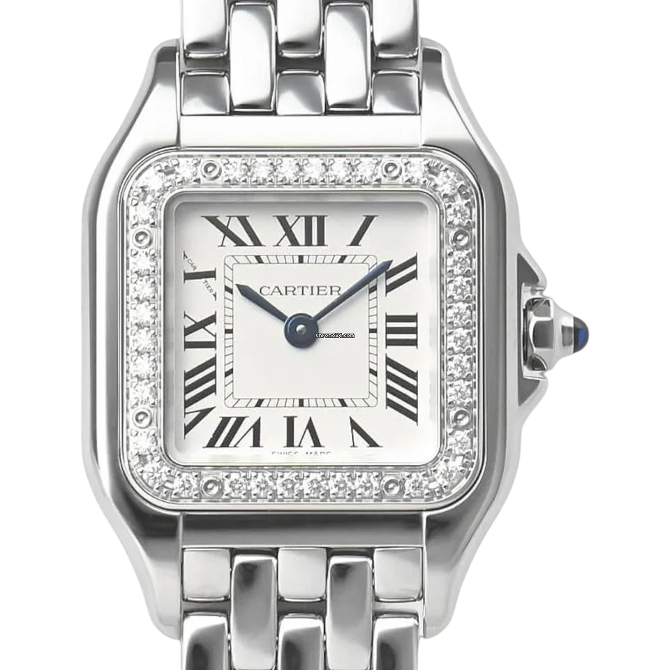 Cartier Panthère de Cartier Stainless Steel & Diamonds Unisex Watch