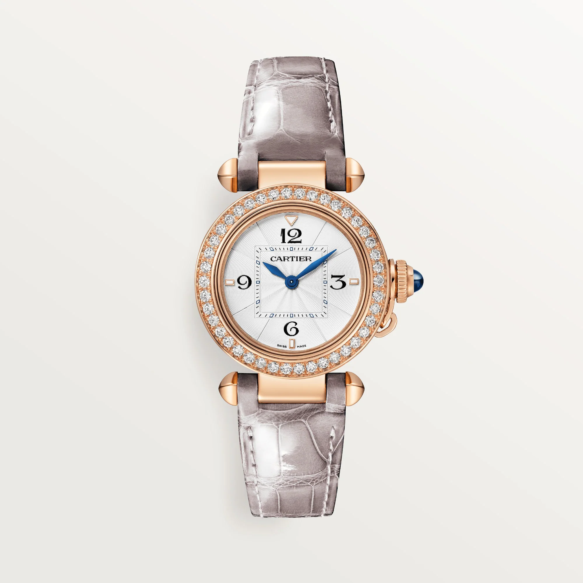 Cartier Pasha 30 mm Rose Gold & Diamonds Lady's Watch - Image 2