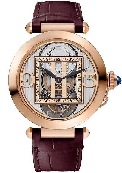 Cartier Pasha De Cartier Privee Tourbillon 18K Rose Gold Unisex Watch
