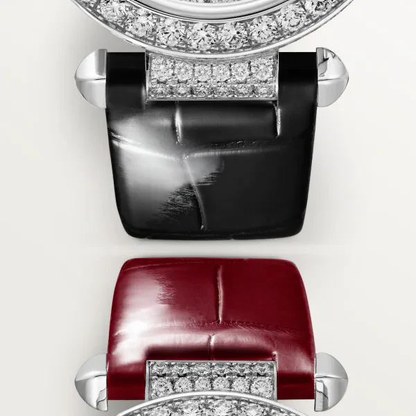 Cartier Pasha De Cartier Rhodiumized 18K white gold & Diamonds Lady's Watch - Image 3