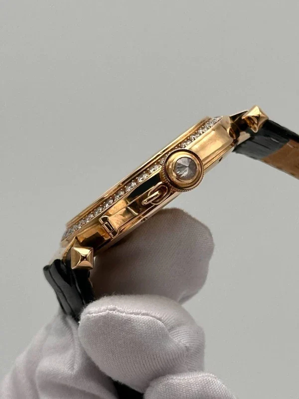 Cartier Pasha 42mm 18K Rose Gold & Diamonds Lady's Watch - Image 6