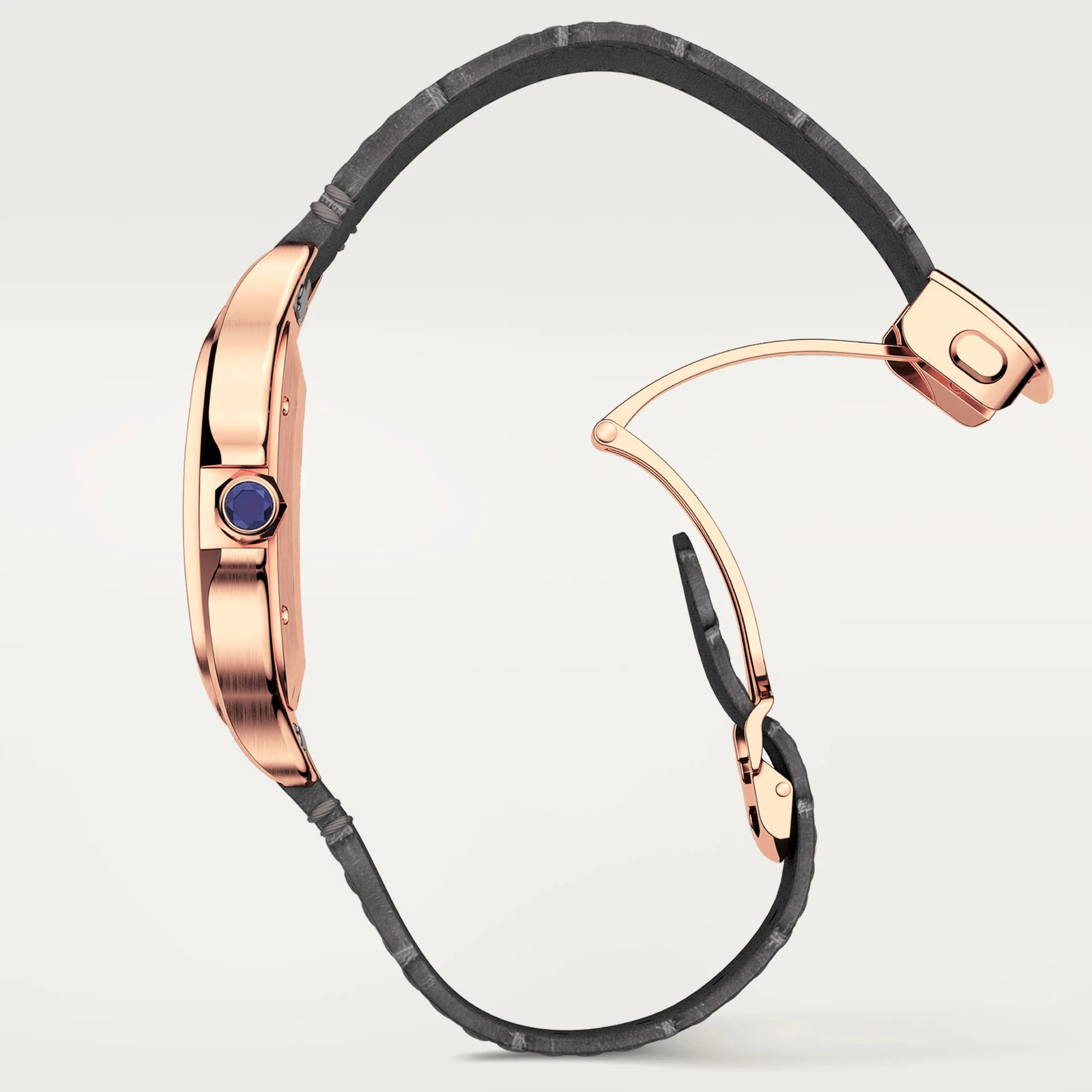 Cartier Santos 18K Rose Gold Men's Watch - Image 6