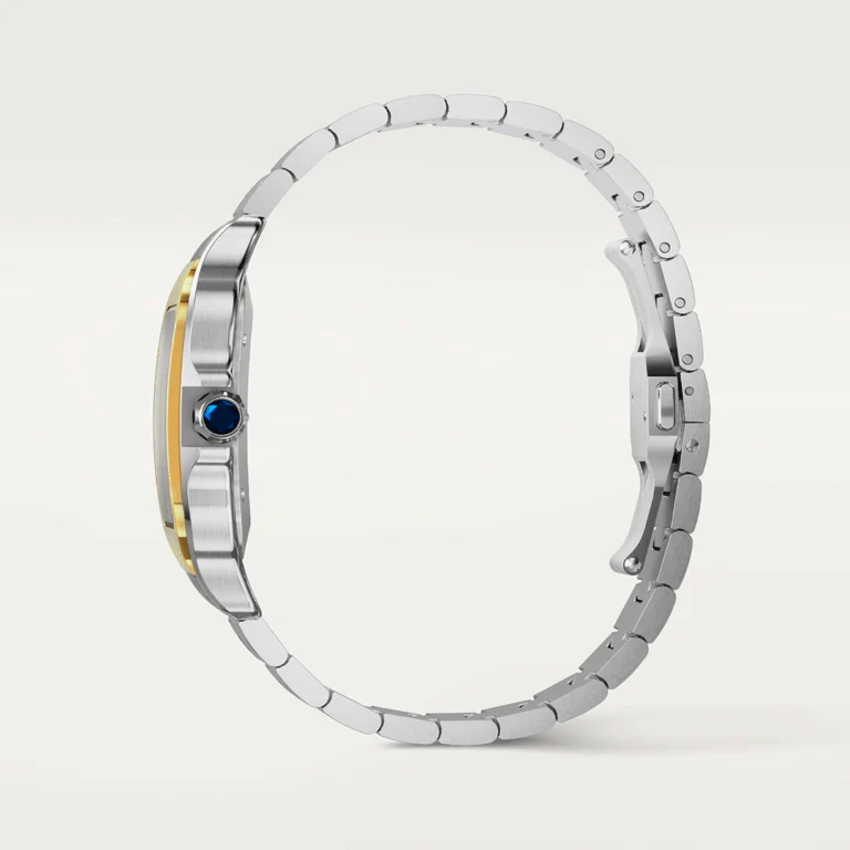 Cartier Santos de Cartier Stainless Steel & 18K Yellow Gold Men's Watch - Image 4