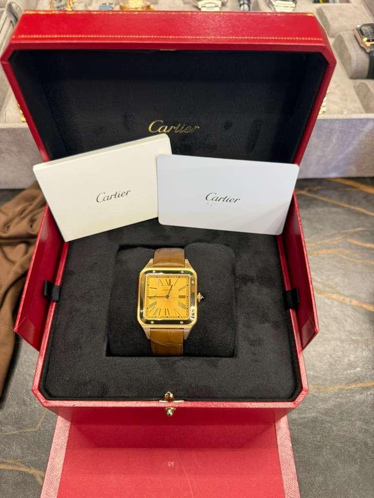 Cartier Santos-Dumont 18K Yellow Gold Men's Watch - Image 2