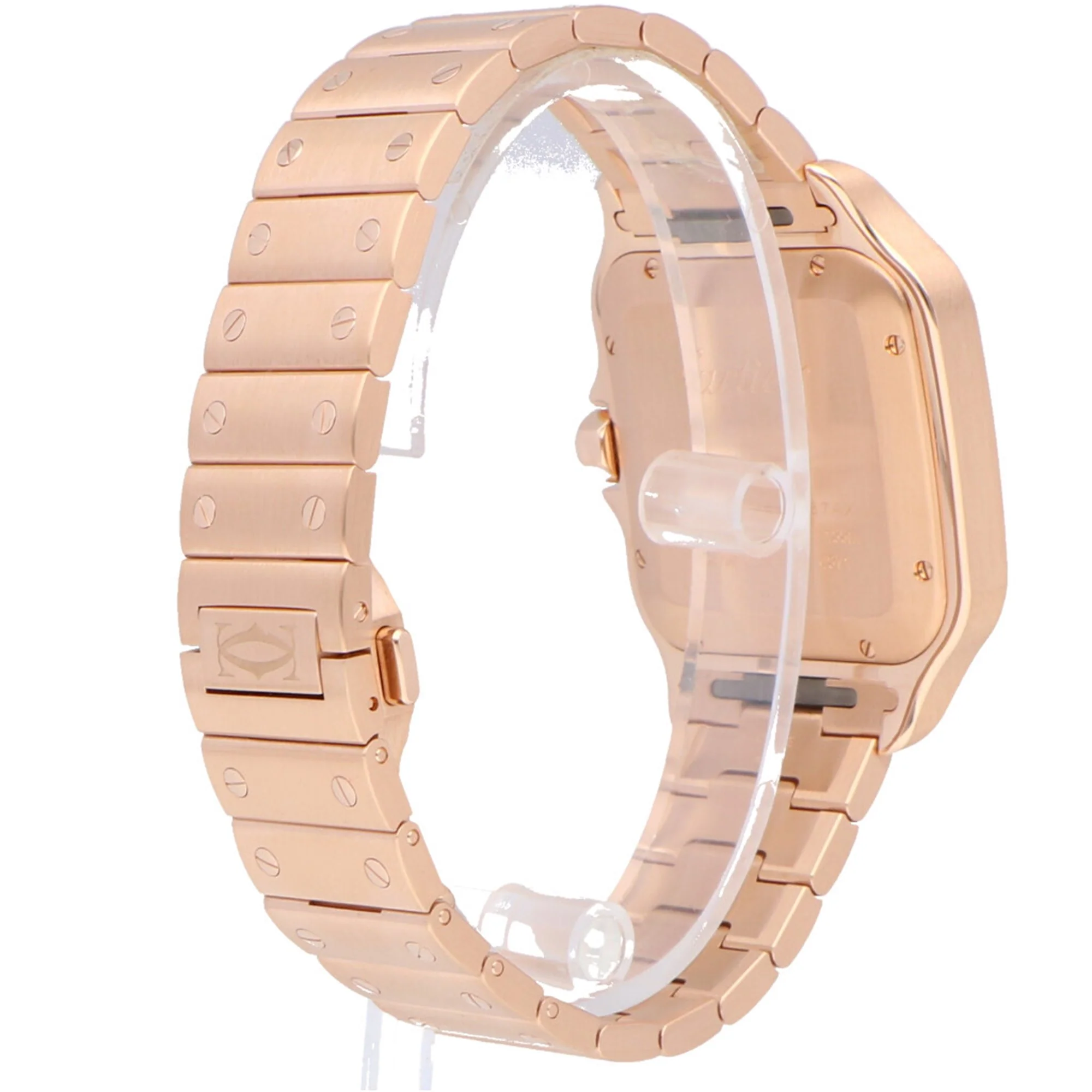 Cartier Santos Rose Gold Men's Watch - Image 4