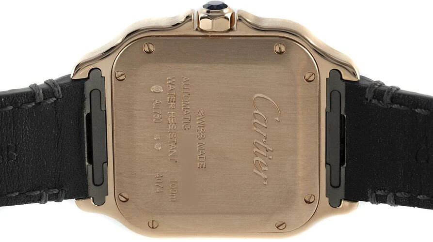 Cartier Santos Rose Gold Unisex Watch - Image 6