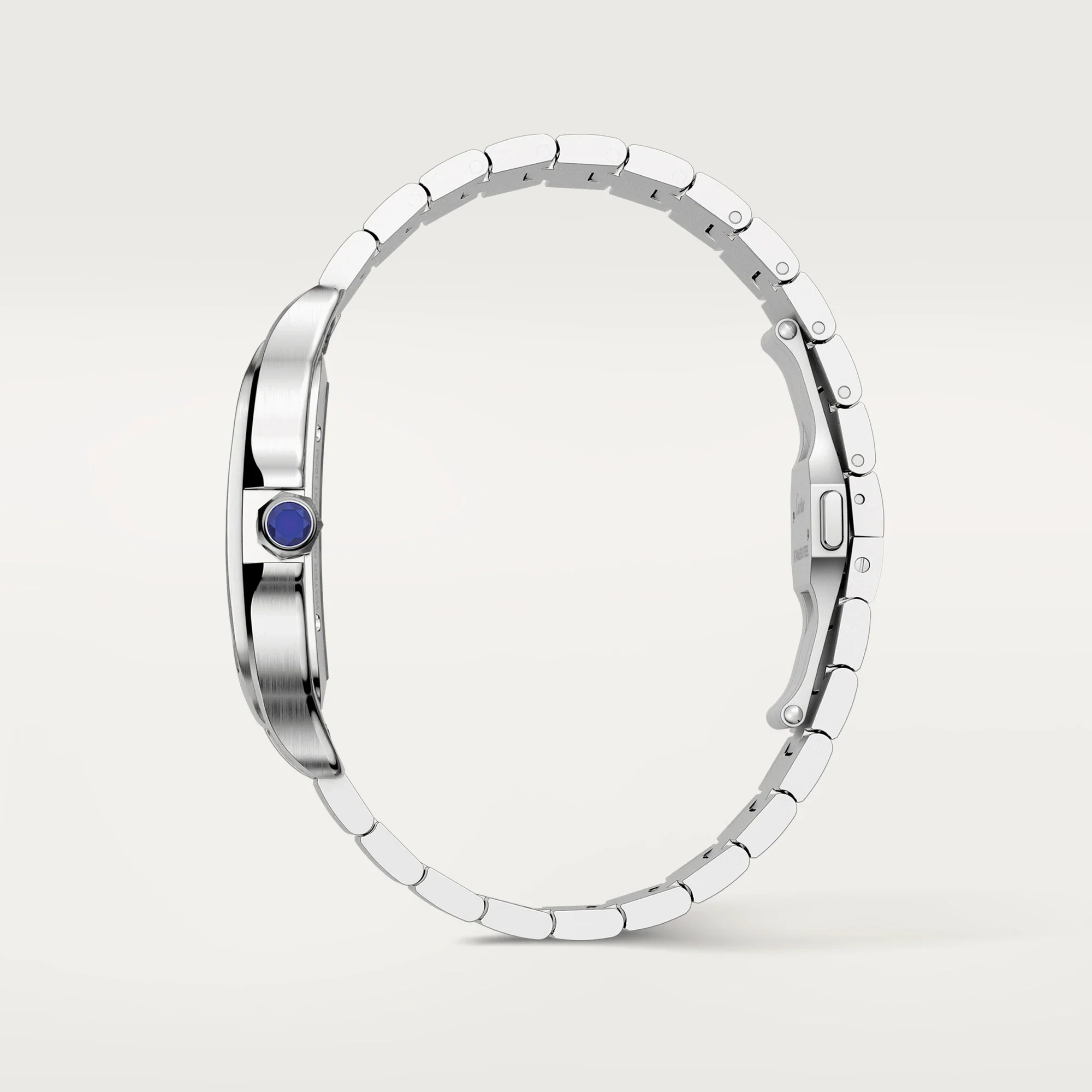 Cartier Santos Stainless Steel Skeleton Men's Watch - Image 6