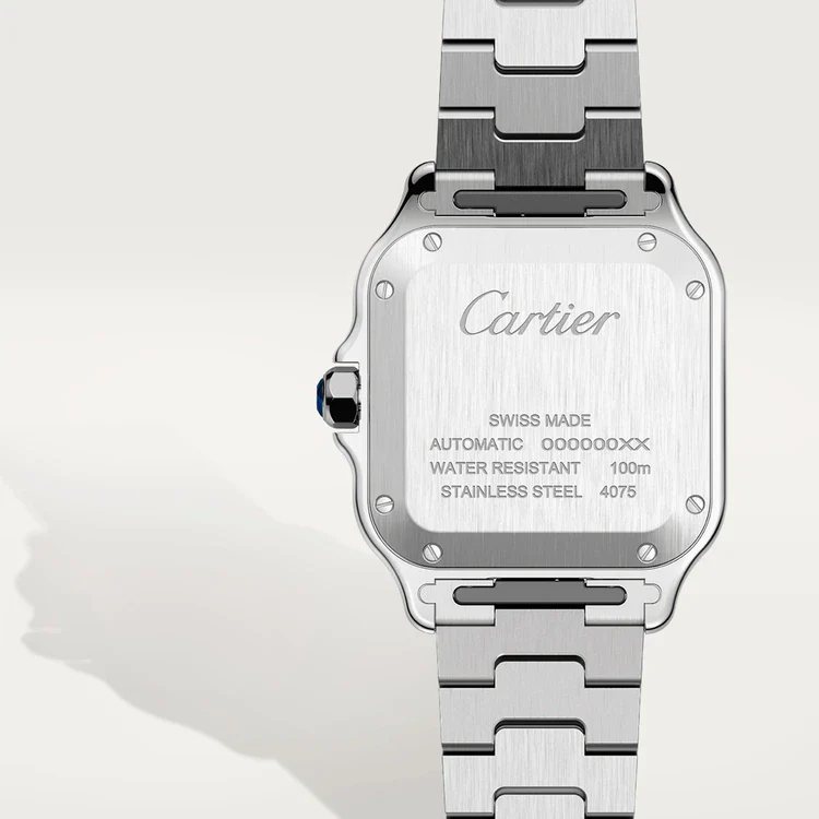 Cartier Santos Stainless Steel Men's Watch - Image 4