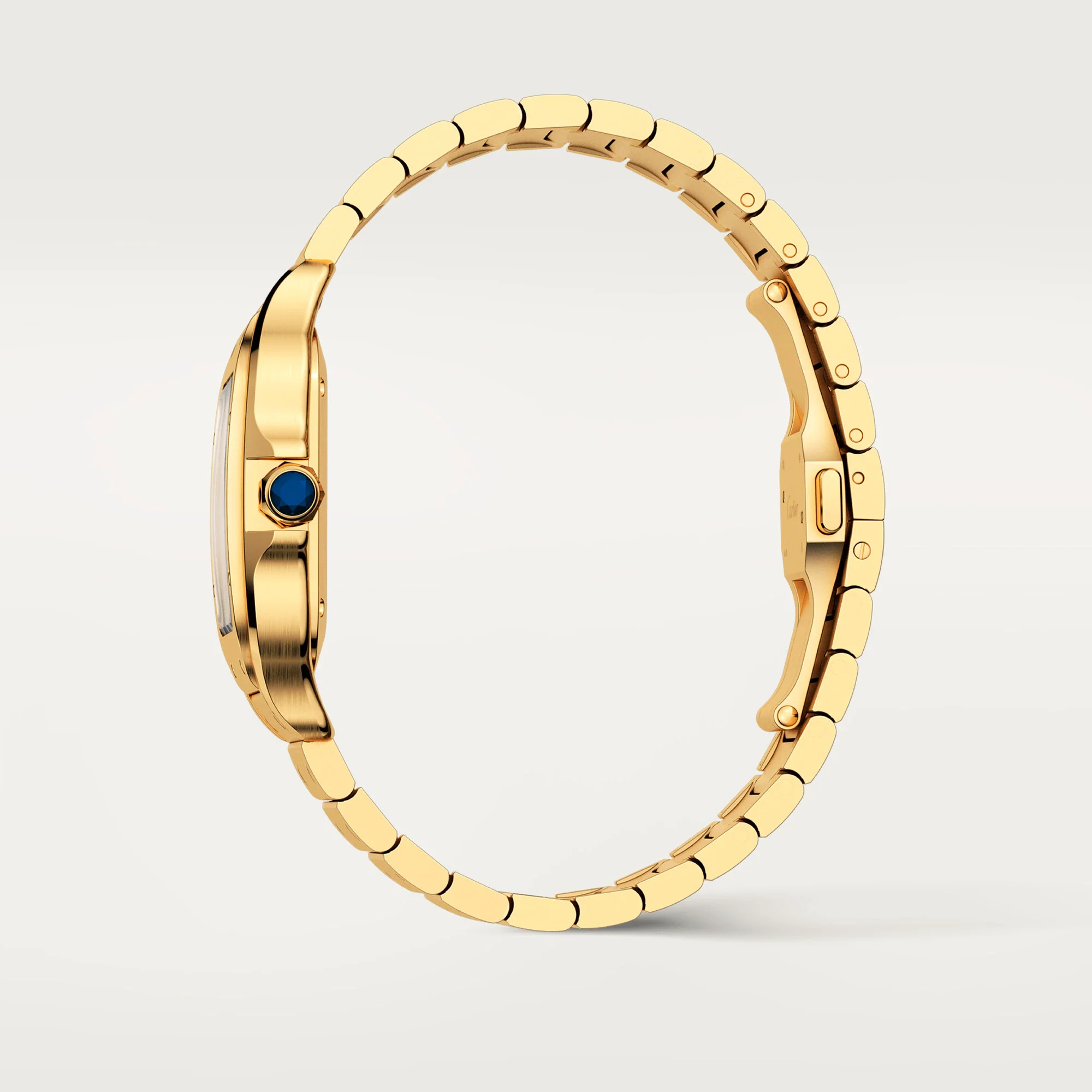 Cartier Santos Yellow Gold Unisex Watch - Image 6