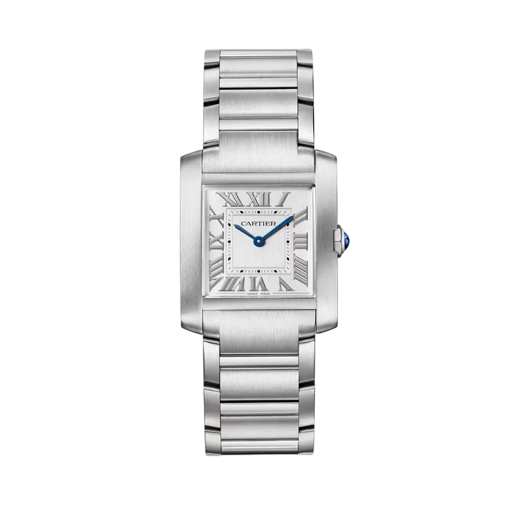 Cartier Tank Française Stainless Steel Men's Watch