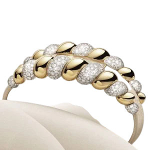 Cartier Tressage 18K Yellow Gold & Diamonds Lady's Watch - Image 2