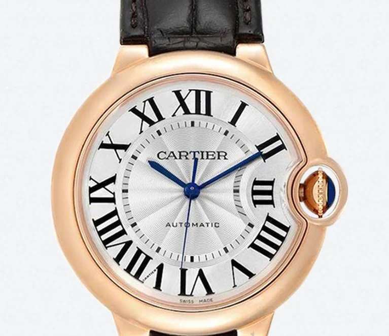 Cartier Ballon Bleu 18K Rose Gold Unisex Watch - Image 2