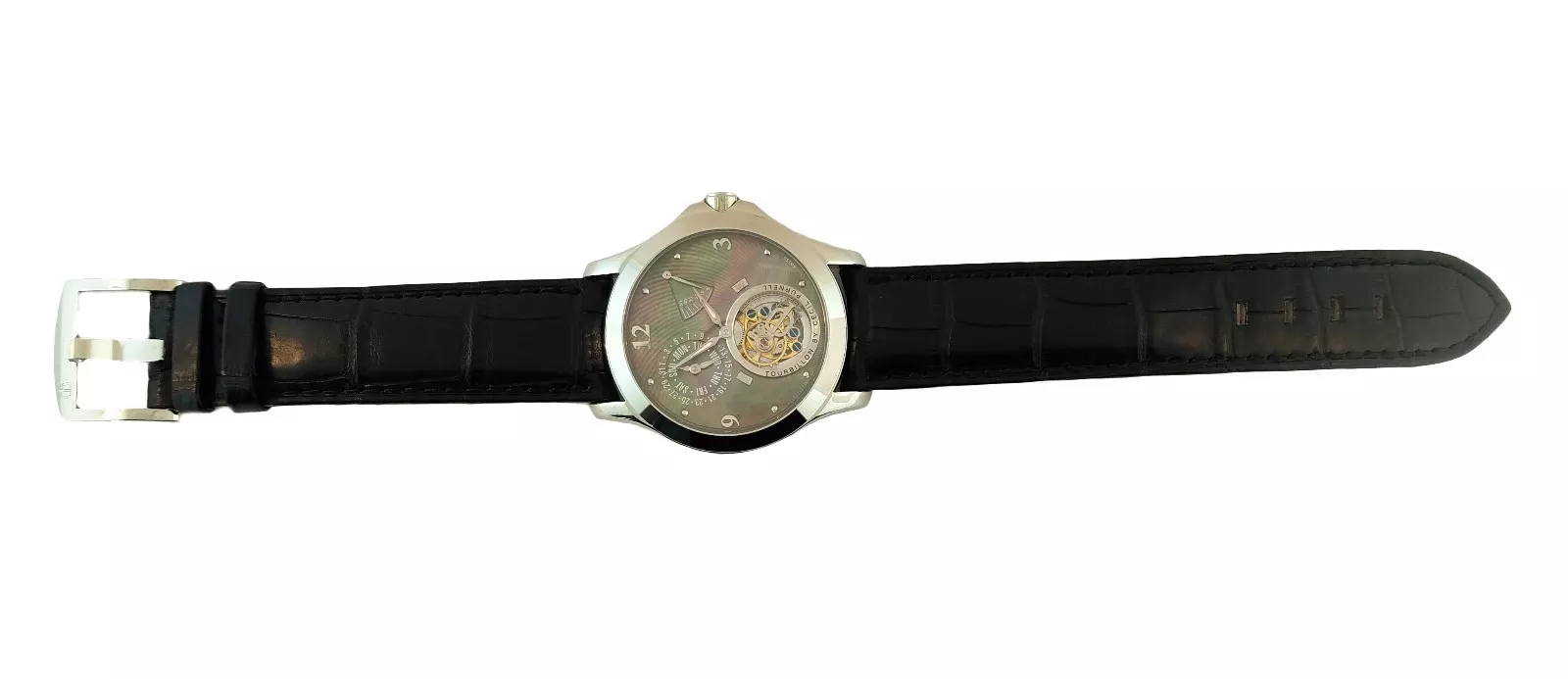 Cecil Purnell Tourbillon Stainless Steel Watch Limited Edition - Image 10