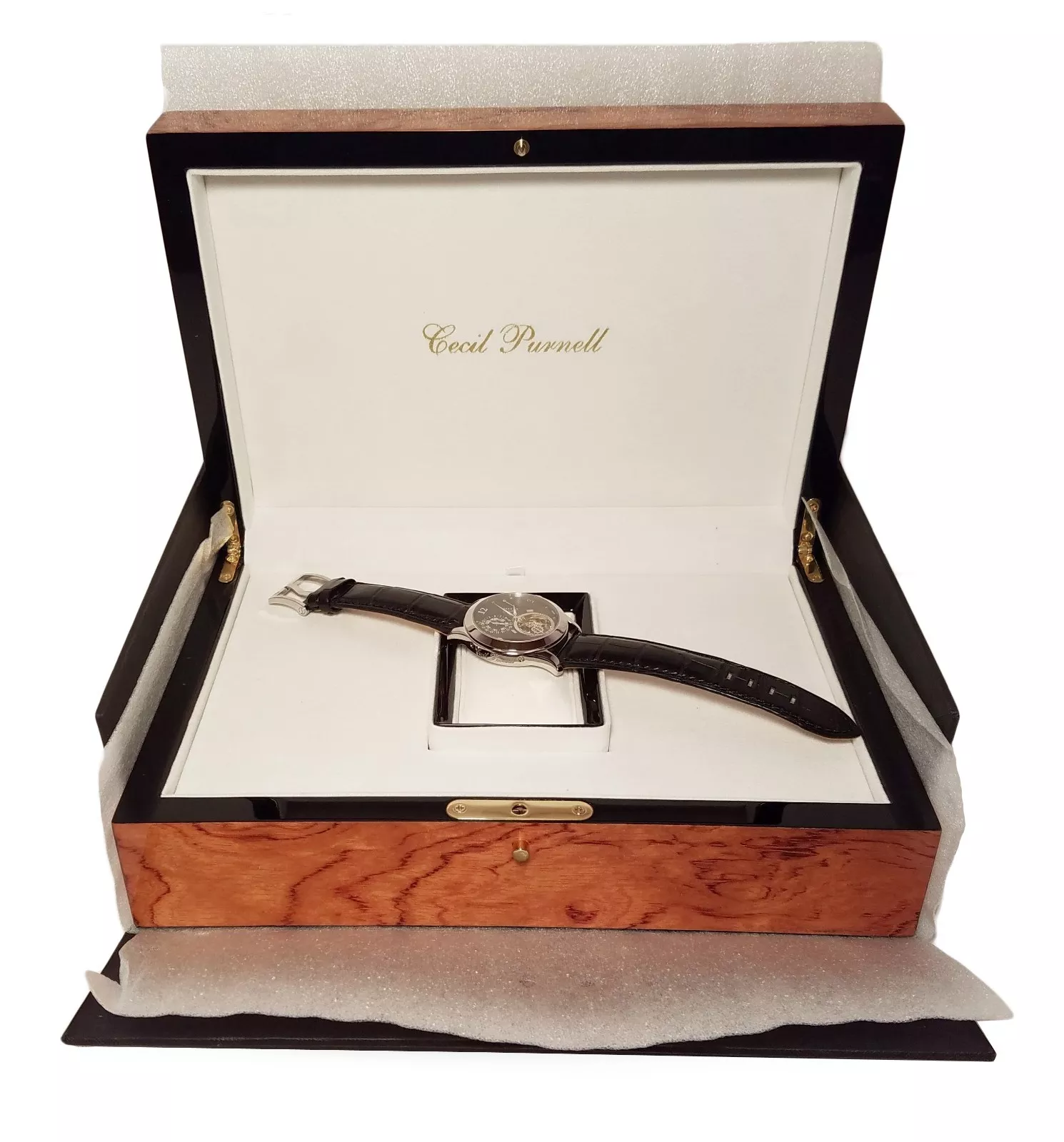 Cecil Purnell Tourbillon Stainless Steel Watch Limited Edition - Image 12