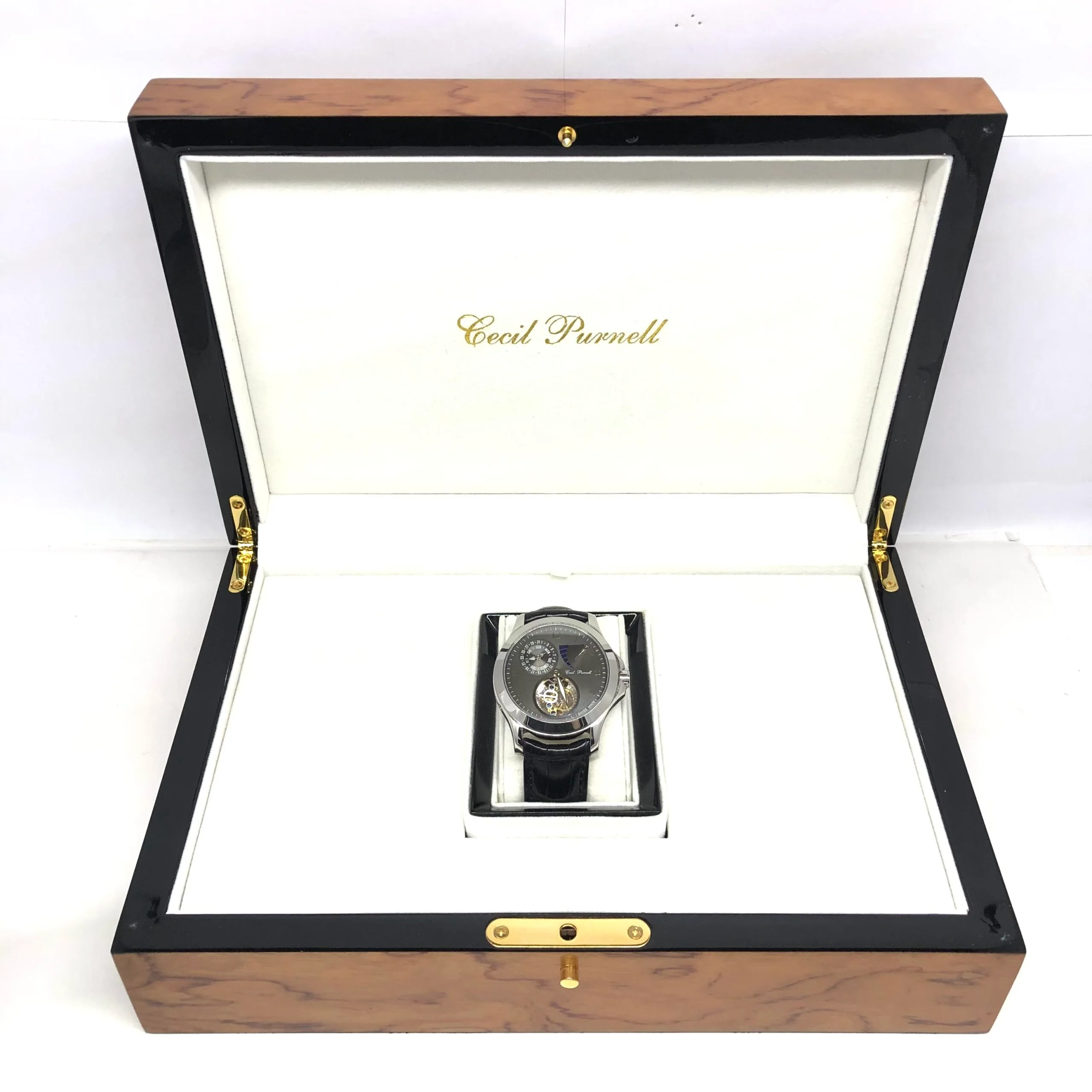 Cecil Purnell Tourbillon Stainless Steel Watch Limited Edition - Image 5