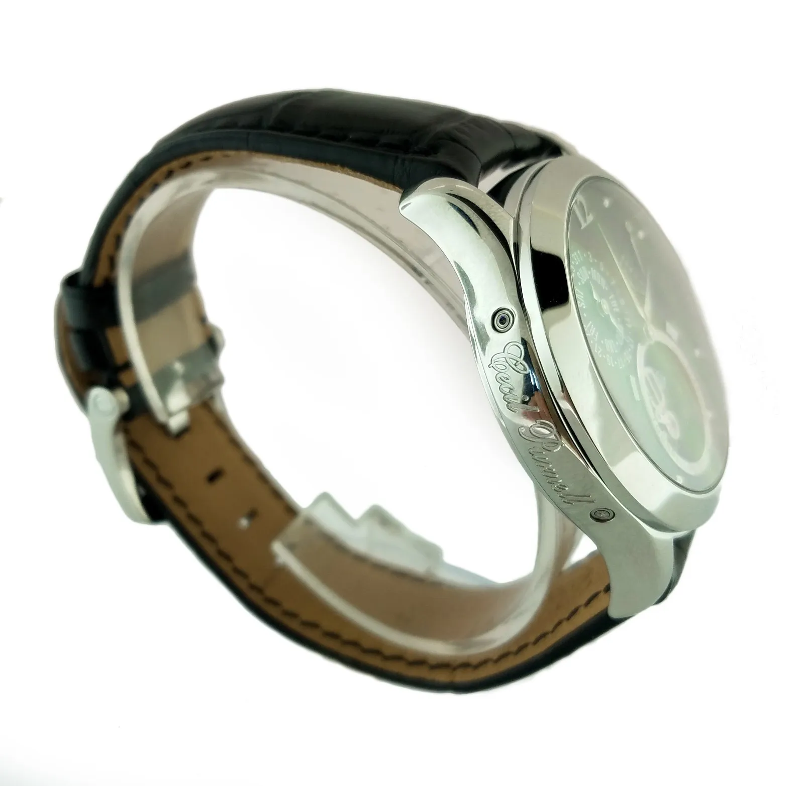 Cecil Purnell Tourbillon Stainless Steel Watch Limited Edition - Image 7