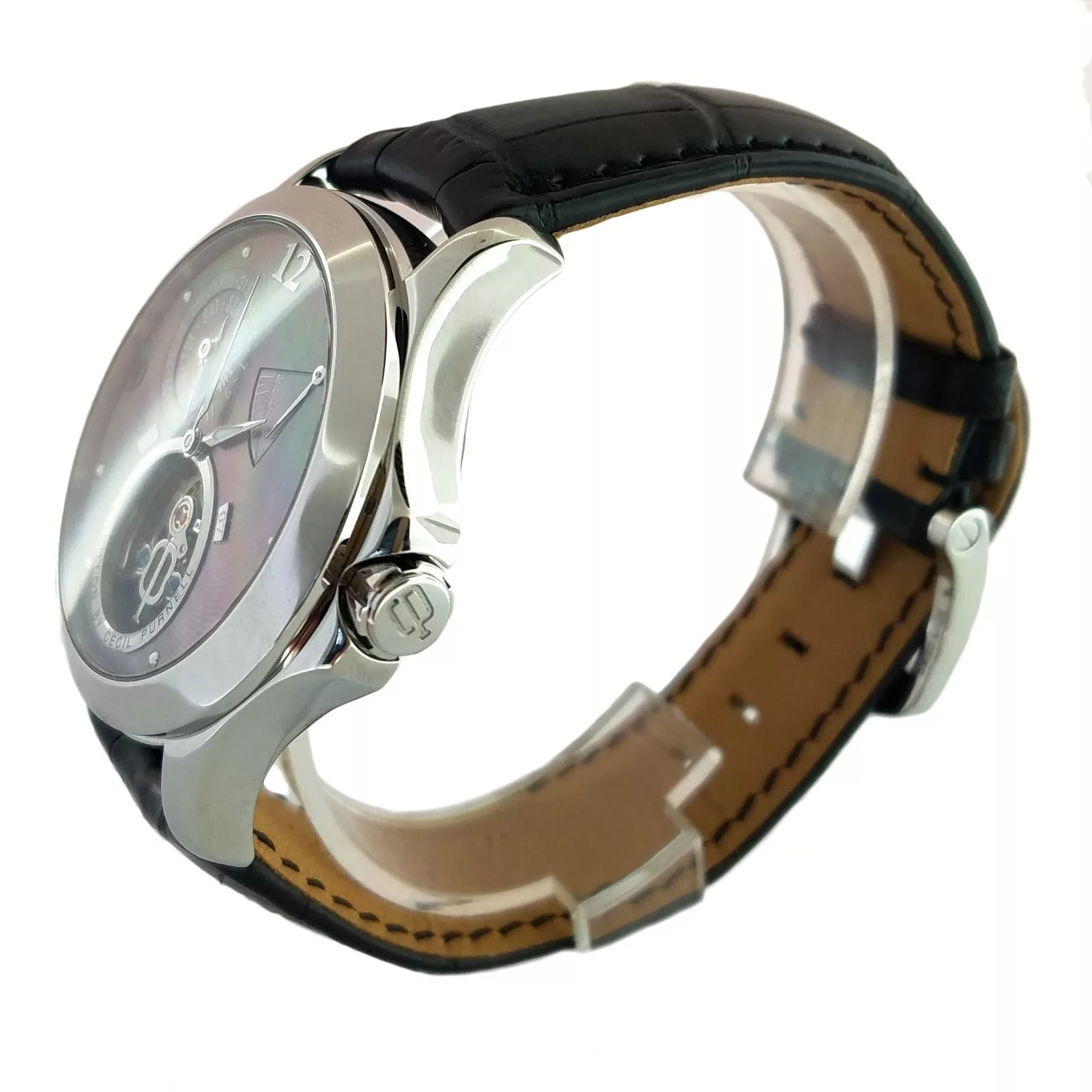 Cecil Purnell Tourbillon Stainless Steel Watch Limited Edition - Image 8
