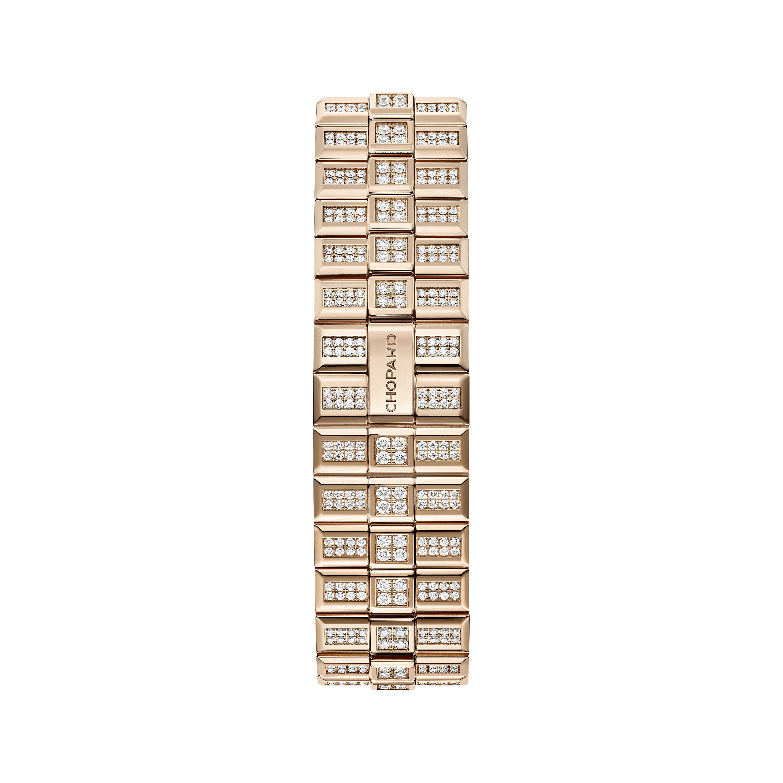 Chopard Alpine Eagle 18K Rose Gold & Sapphire & Diamonds Unisex Watch - Image 4