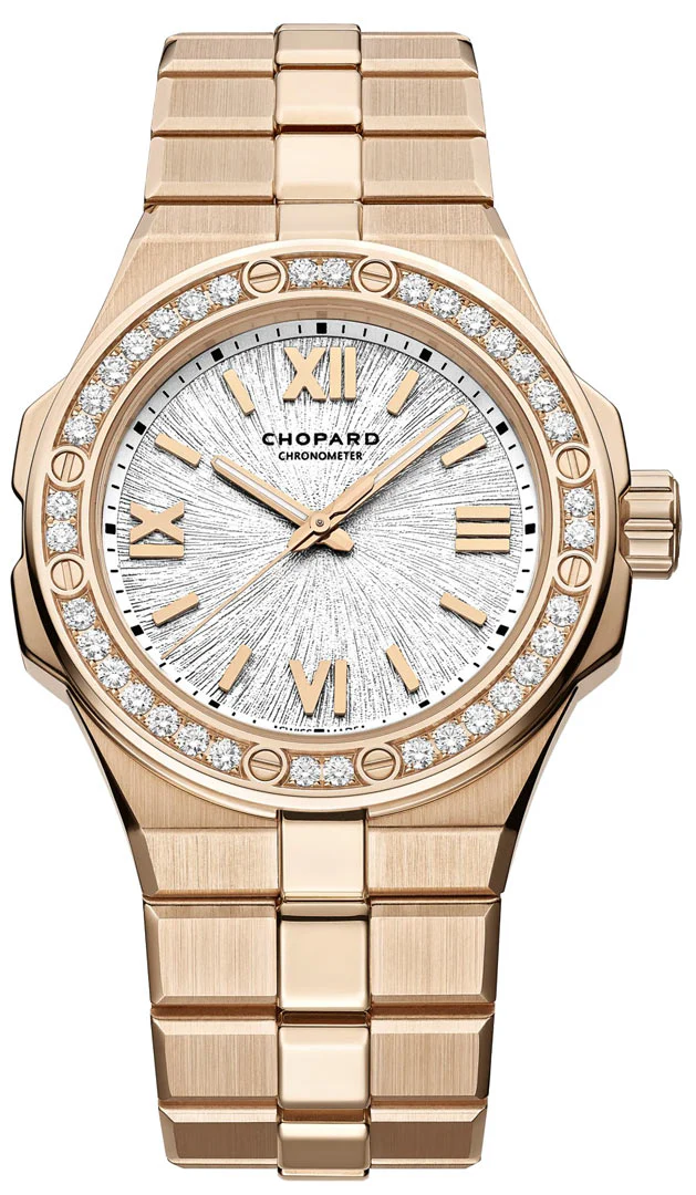 Chopard Alpine Eagle 18kt Rose Gold Diamond Lady's Watch