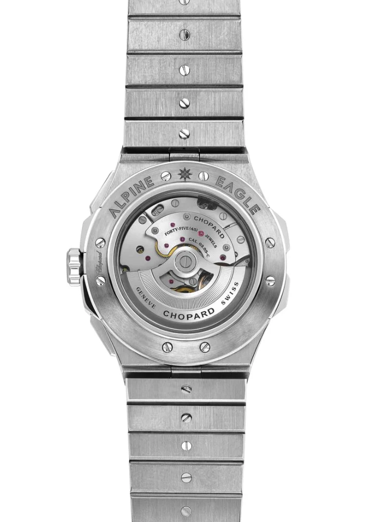 Chopard Alpine Eagle Large Chrono Lucent Steel Man's Watch - Image 3