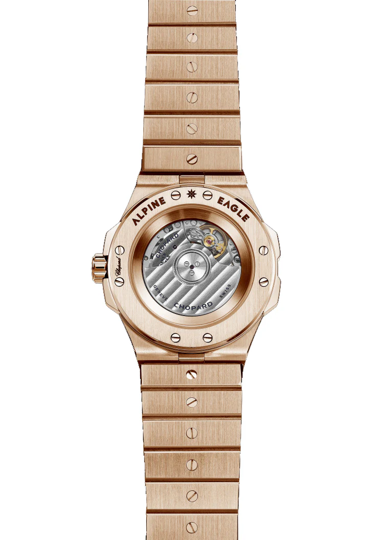 Chopard Alpine Eagle Small Rose gold & Diamonds Ladies Watch - Image 3