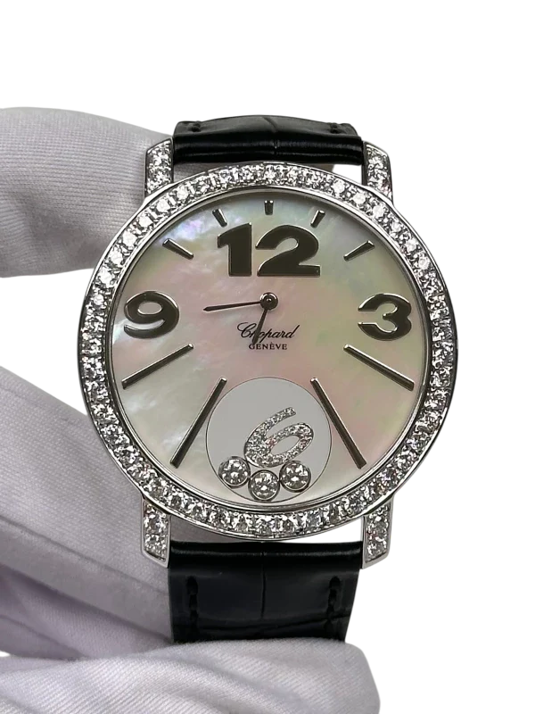 Chopard Happy Diamonds 18K White Gold & Diamonds Lady's Watch - Image 2