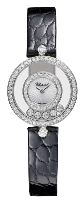 Chopard Happy Diamonds Icons 18K White Gold & Diamonds Ladies Watch - Image 2