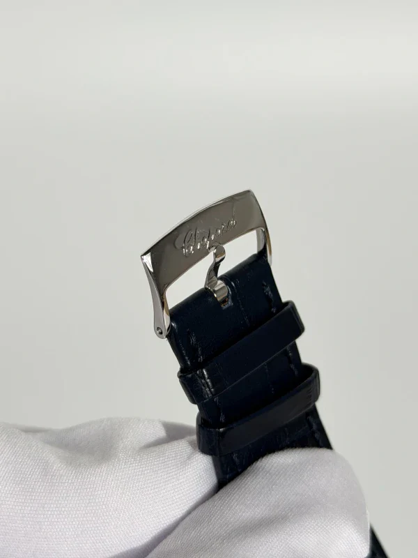 Chopard Happy Sport Square XL 18K White Gold & Diamonds Lady's Watch - Image 4