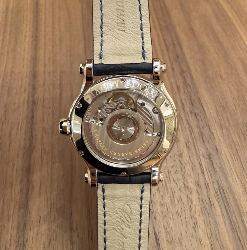 Chopard Happy Sport Stainess Steel & Diamonds Lady's Watch - Image 5