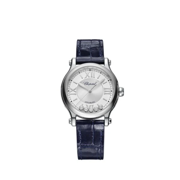 Chopard Happy Sport Stainlees steel & Diamonds Ladies Watch