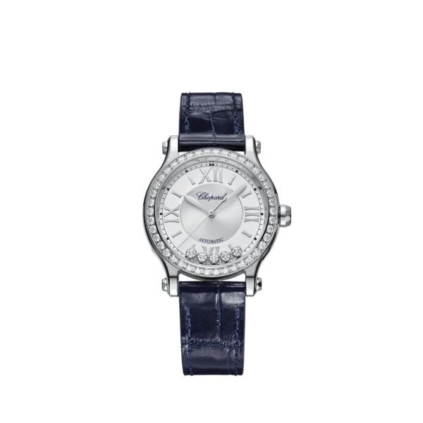 Chopard Happy Sport Stainlees steel & Diamonds Ladies Watch