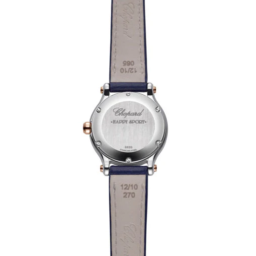 Chopard Happy Sport Stainless steel & 18K Rose Gold & Diamonds Lady's Watch - Image 3