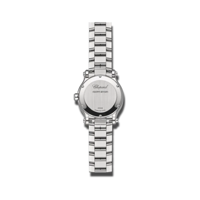Chopard Happy Sport Stainless steel & Diamonds Lady's Watch - Image 3