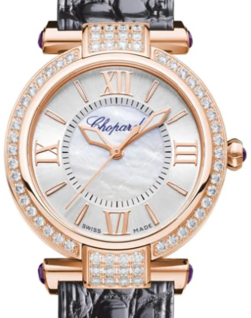Chopard Imperiale Ethical Rose Gold & Diamond Ladies Watch - Image 2