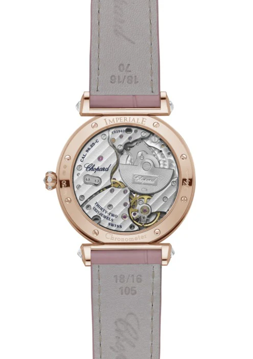 Chopard Imperiale Moonphase Ethical 18K Rose Gold & Diamonds Ladies Watch - Image 3