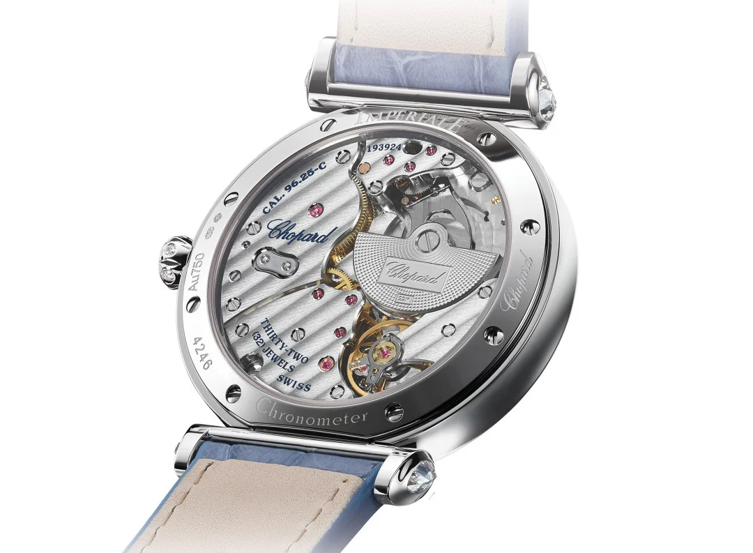 Chopard Imperiale Moonphase Ethical 18K White Gold & Diamonds Ladies Watch - Image 3