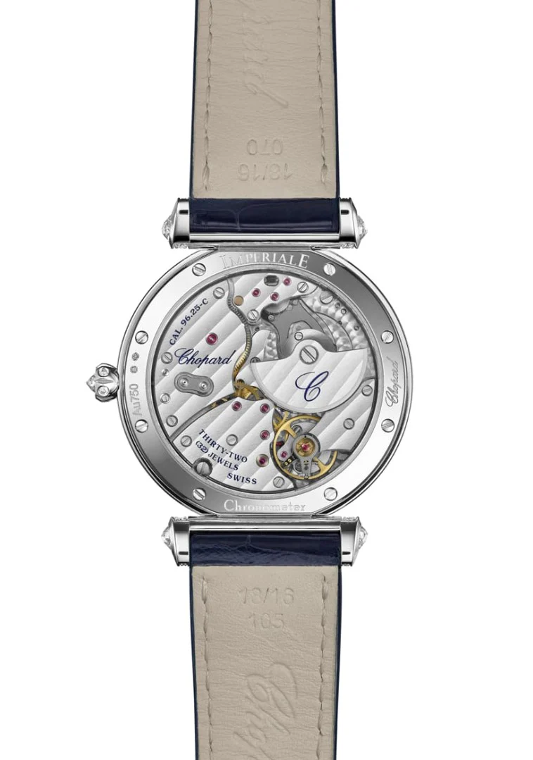 Chopard Imperiale Moonphase Ethical 18K White Gold & Diamonds Ladies Watch - Image 3